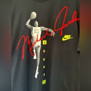 New! NWT! Jordan Air Michael Jordan Black T-Shirt 3 XL Deadstock.